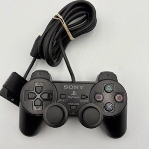 Sony PlayStation 2 DualShock 2 Black Controller